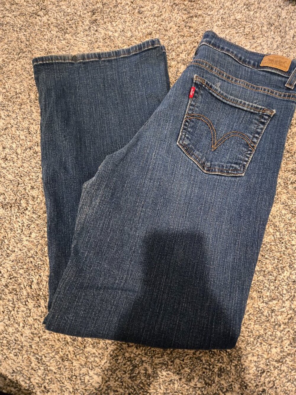 Levi's 512 Perfectly Slimming Bootcut Jeans Medium Blue 28